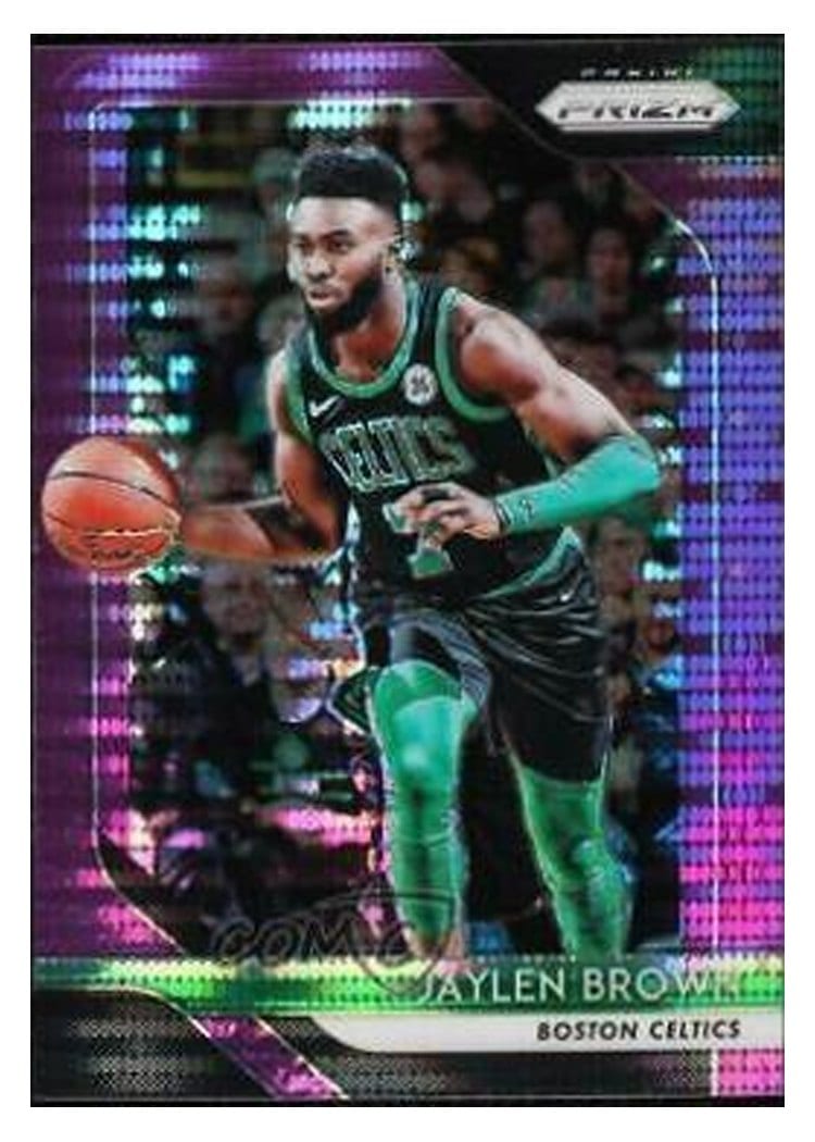 2018-19 Panini Prizm Base Set Jaylen Brown #108 card