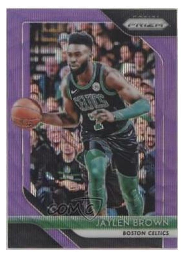 2018-19 Panini Prizm Base Set Jaylen Brown #108 card