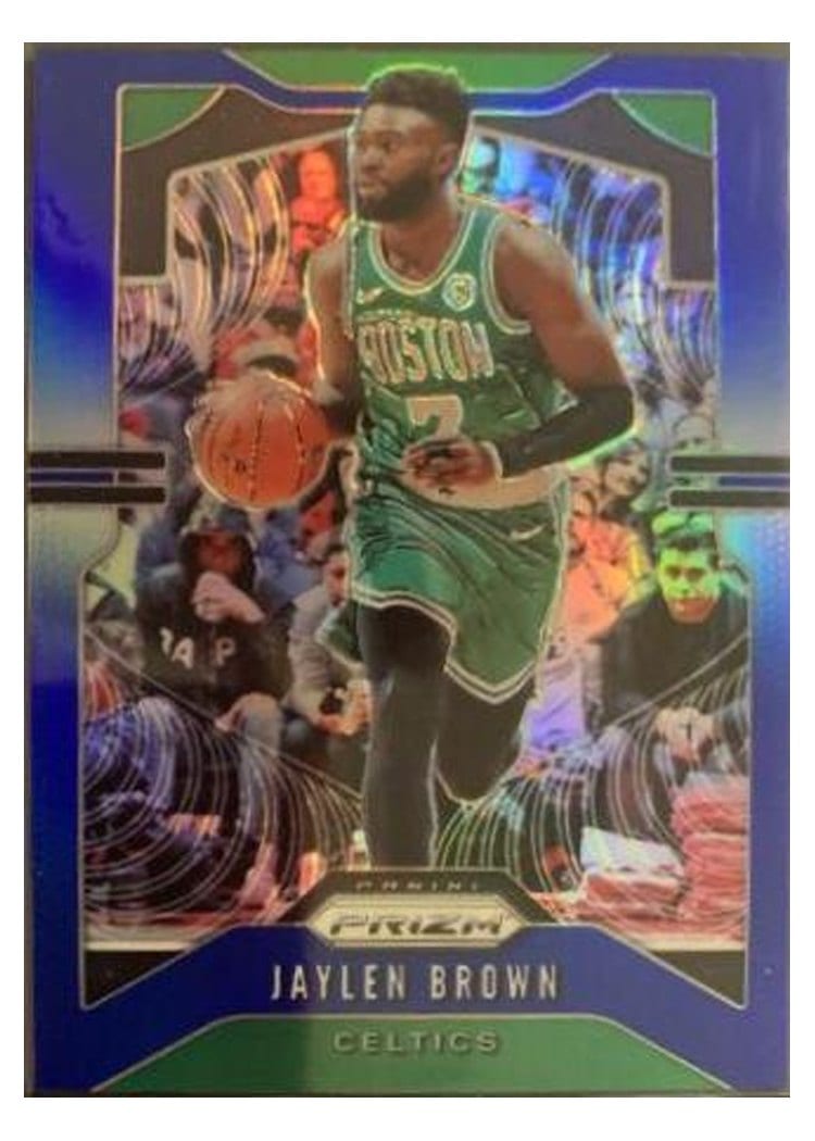 2019-20 Panini Prizm Base Set Jaylen Brown #40 card