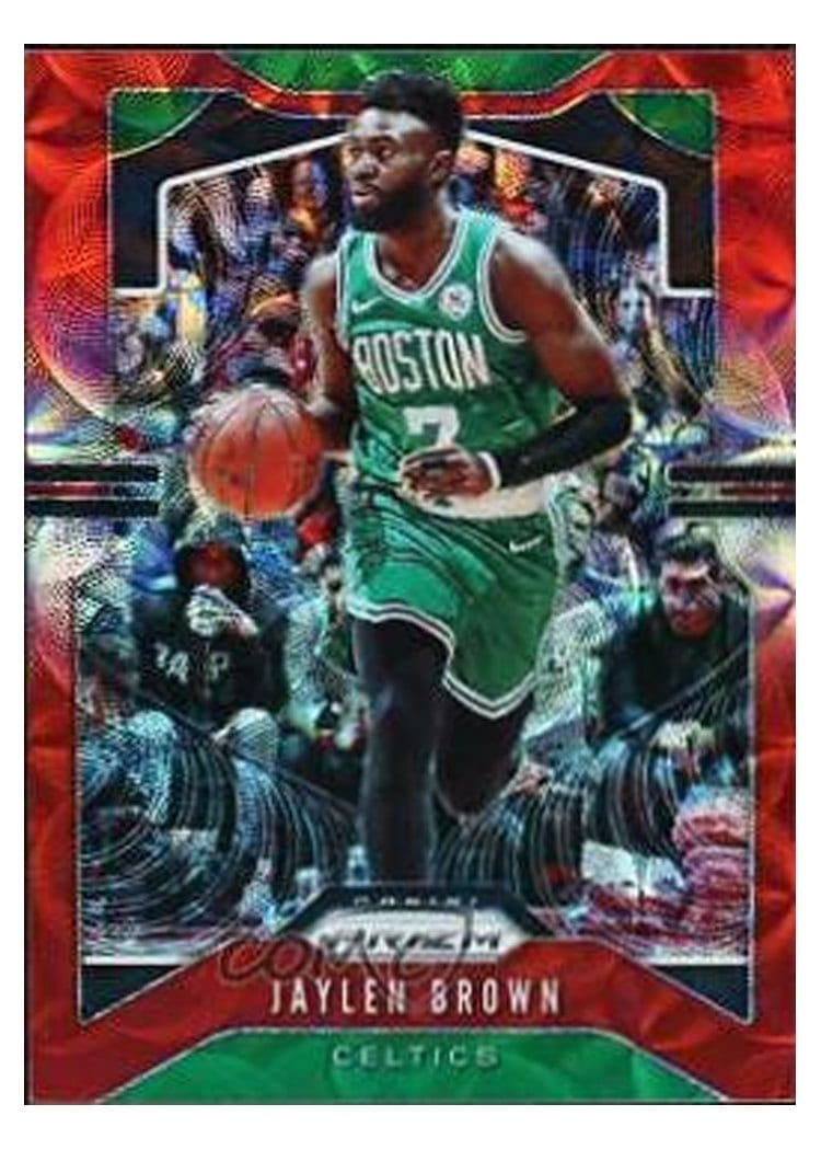 2019-20 Panini Prizm Base Set Jaylen Brown #40 card
