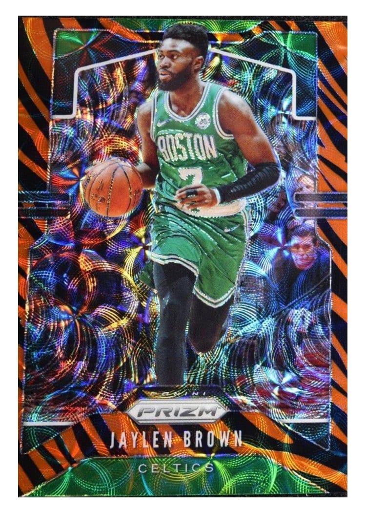 2019-20 Panini Prizm Base Set Jaylen Brown #40 card
