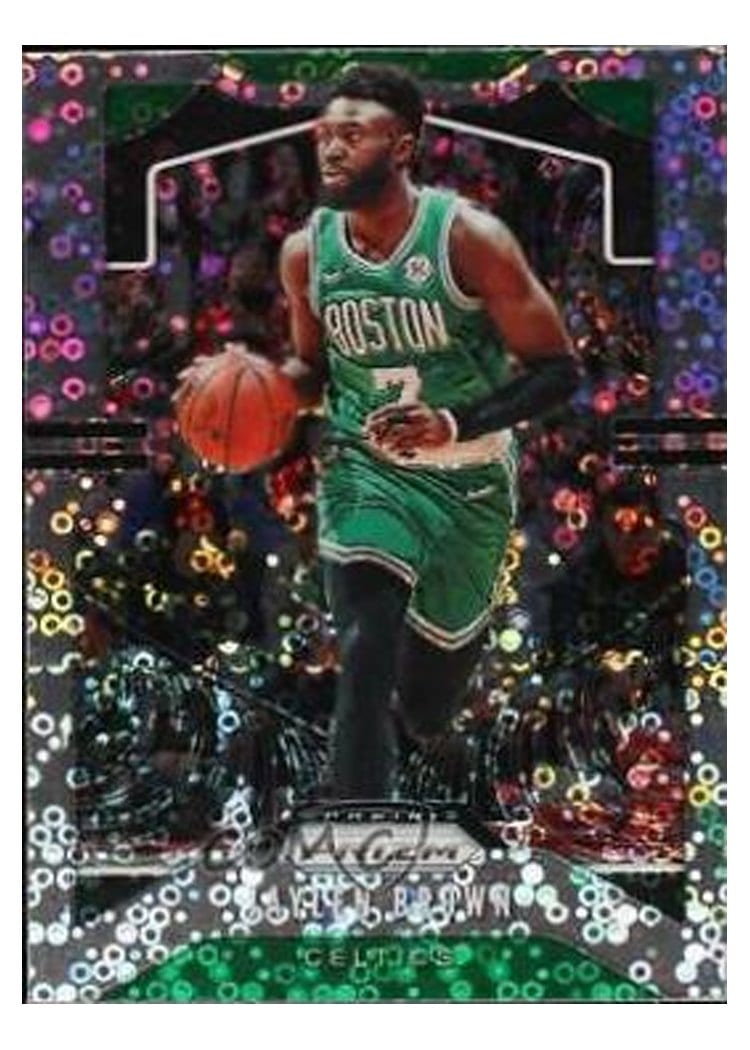 2019-20 Panini Prizm Base Set Jaylen Brown #40 card