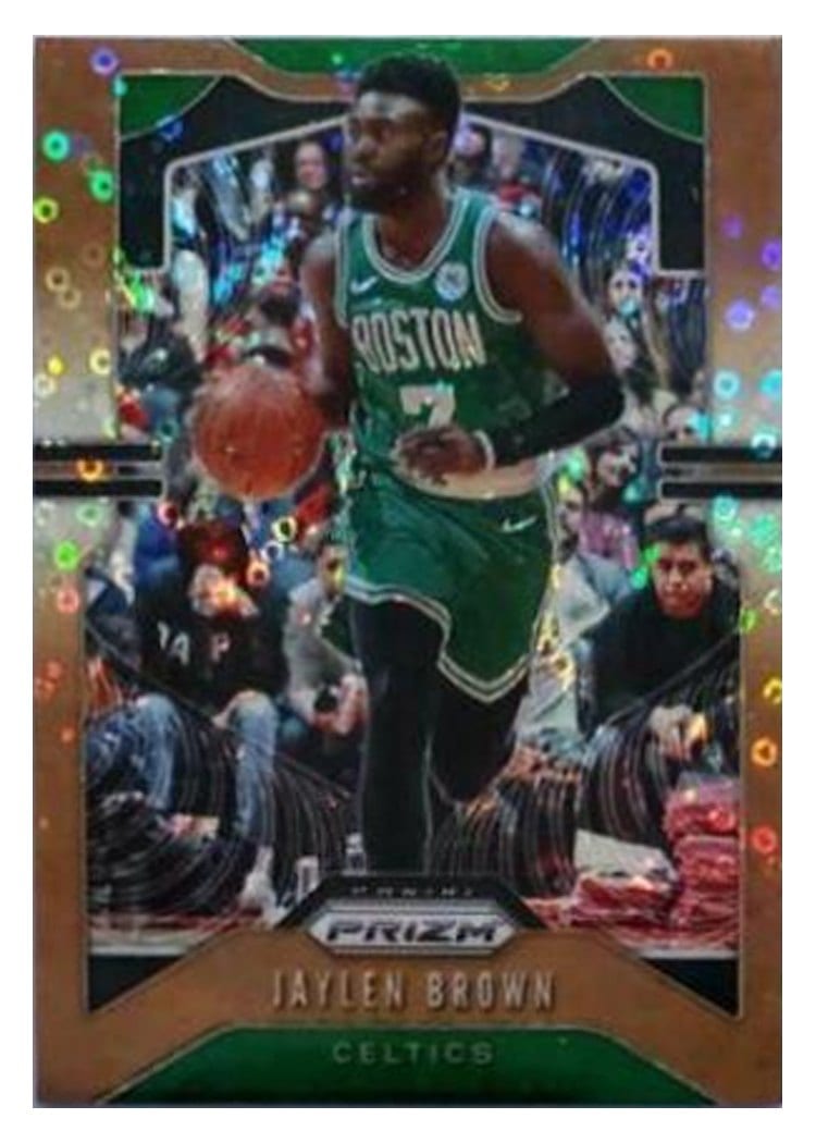 2019-20 Panini Prizm Base Set Jaylen Brown #40 card