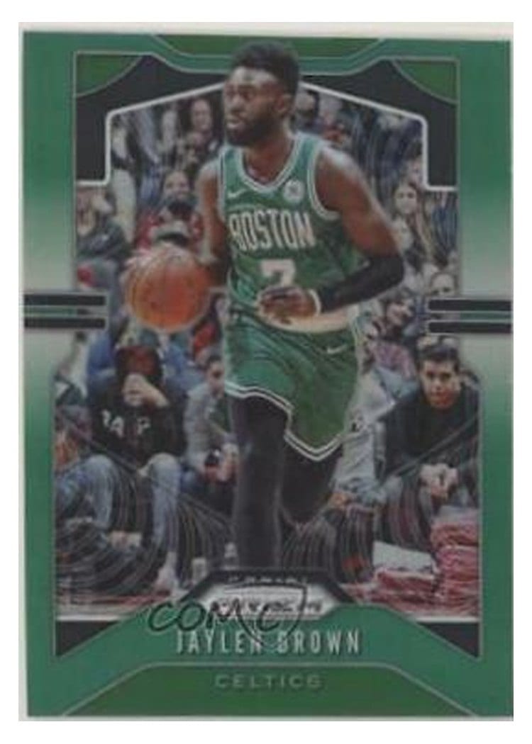 2019-20 Panini Prizm Base Set Jaylen Brown #40 card