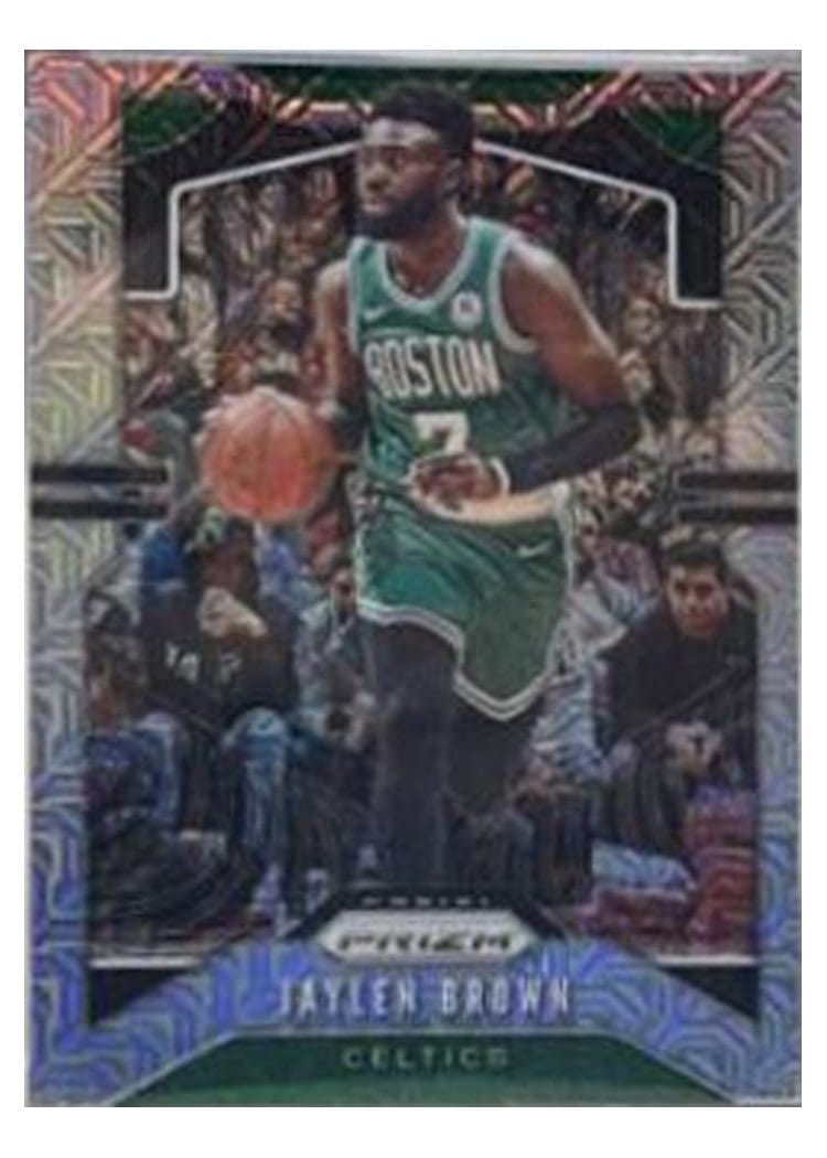 2019-20 Panini Prizm Base Set Jaylen Brown #40 card