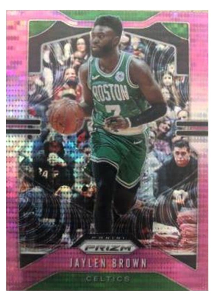 2019-20 Panini Prizm Base Set Jaylen Brown #40 card