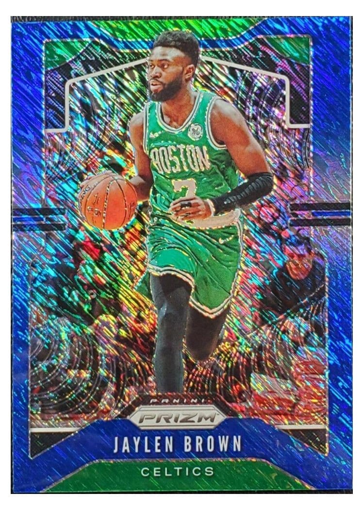 2019-20 Panini Prizm Base Set Jaylen Brown #40 card