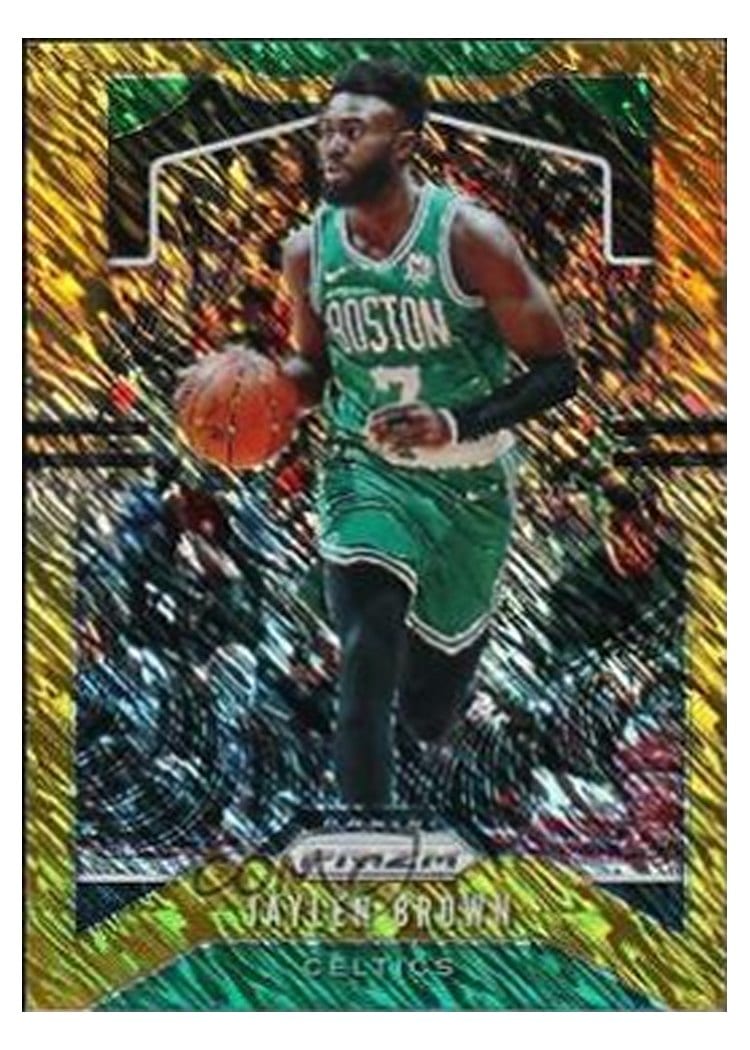 2019-20 Panini Prizm Base Set Jaylen Brown #40 card