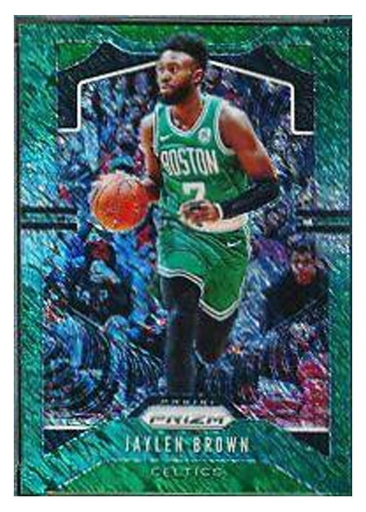 2019-20 Panini Prizm Base Set Jaylen Brown #40 card