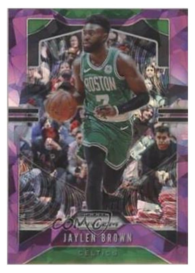 2019-20 Panini Prizm Base Set Jaylen Brown #40 card