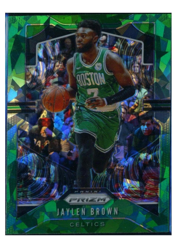 2019-20 Panini Prizm Base Set Jaylen Brown #40 card