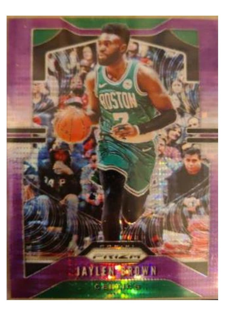 2019-20 Panini Prizm Base Set Jaylen Brown #40 card