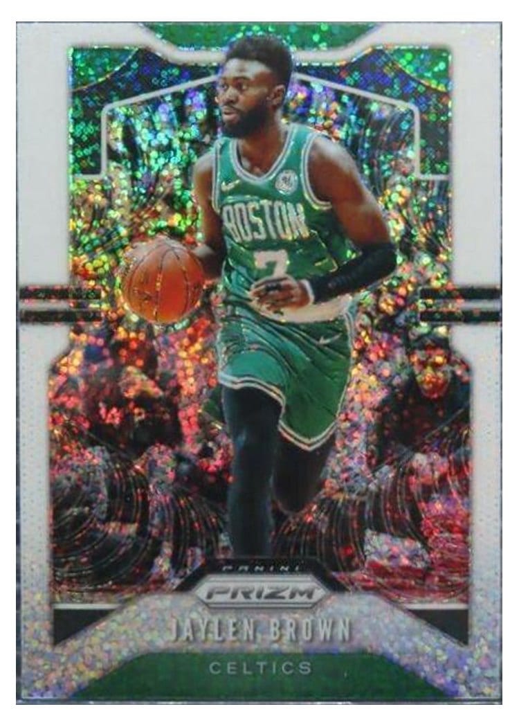 2019-20 Panini Prizm Base Set Jaylen Brown #40 card