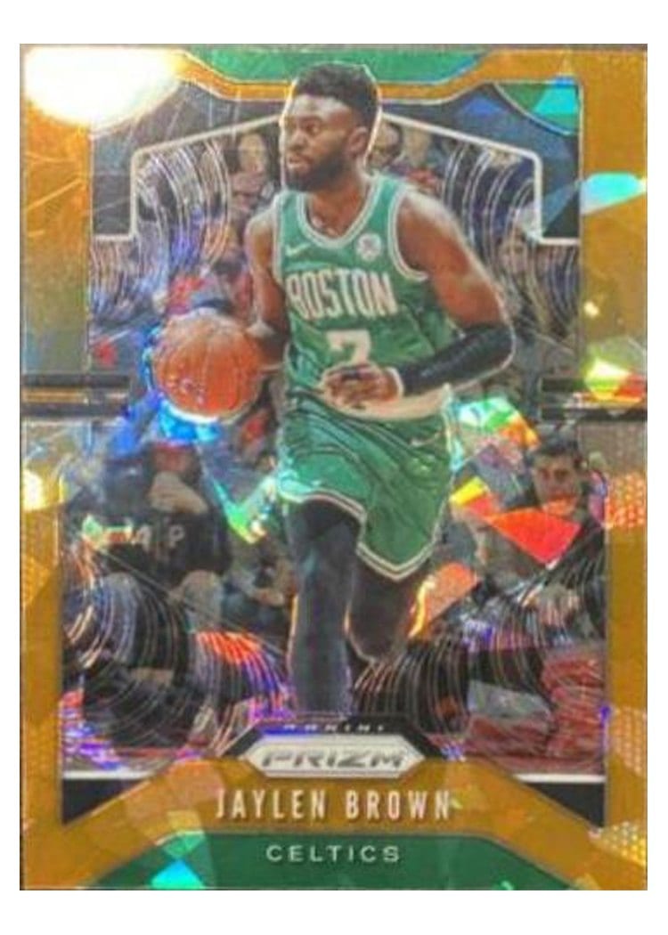 2019-20 Panini Prizm Base Set Jaylen Brown #40 card