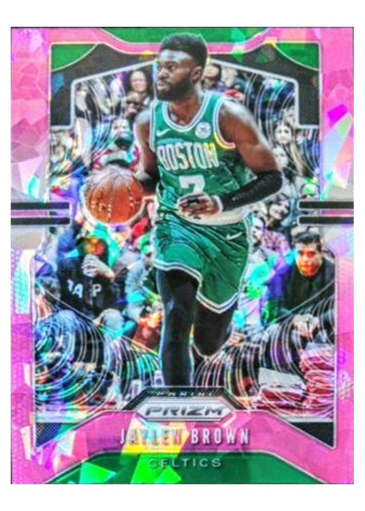 2019-20 Panini Prizm Base Set Jaylen Brown #40 card