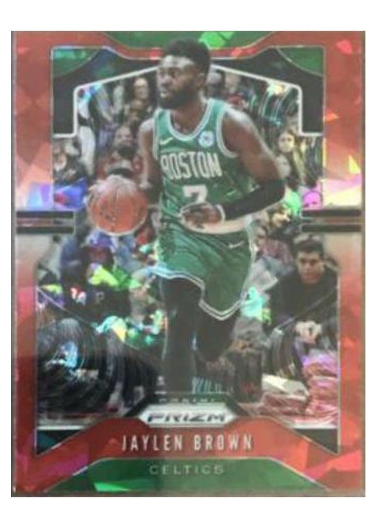 2019-20 Panini Prizm Base Set Jaylen Brown #40 card