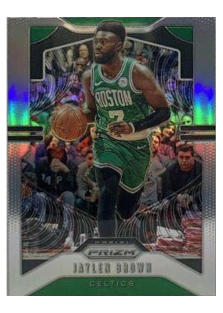 2019-20 Panini Prizm Base Set Jaylen Brown #40 card