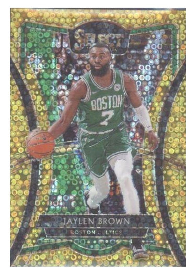 2019-20 Panini Select Base Set Jaylen Brown #180 card