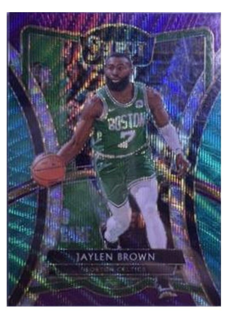 2019-20 Panini Select Base Set Jaylen Brown #180 card
