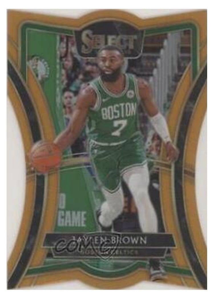 2019-20 Panini Select Base Set Jaylen Brown #180 card