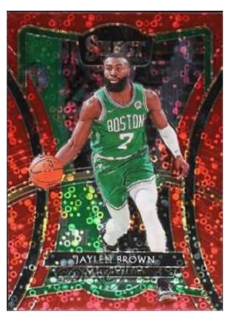2019-20 Panini Select Base Set Jaylen Brown #180 card
