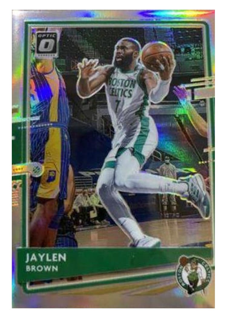 2020-21 Donruss Optic Base Set Jaylen Brown #127 card