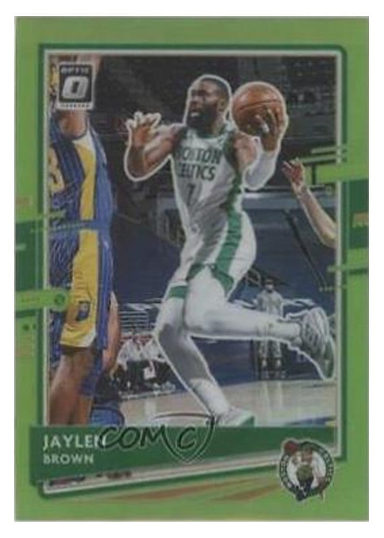 2020-21 Donruss Optic Base Set Jaylen Brown #127 card