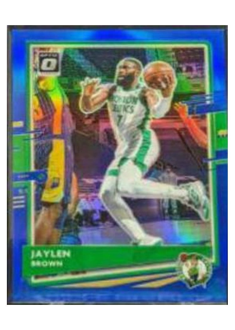 2020-21 Donruss Optic Base Set Jaylen Brown #127 card