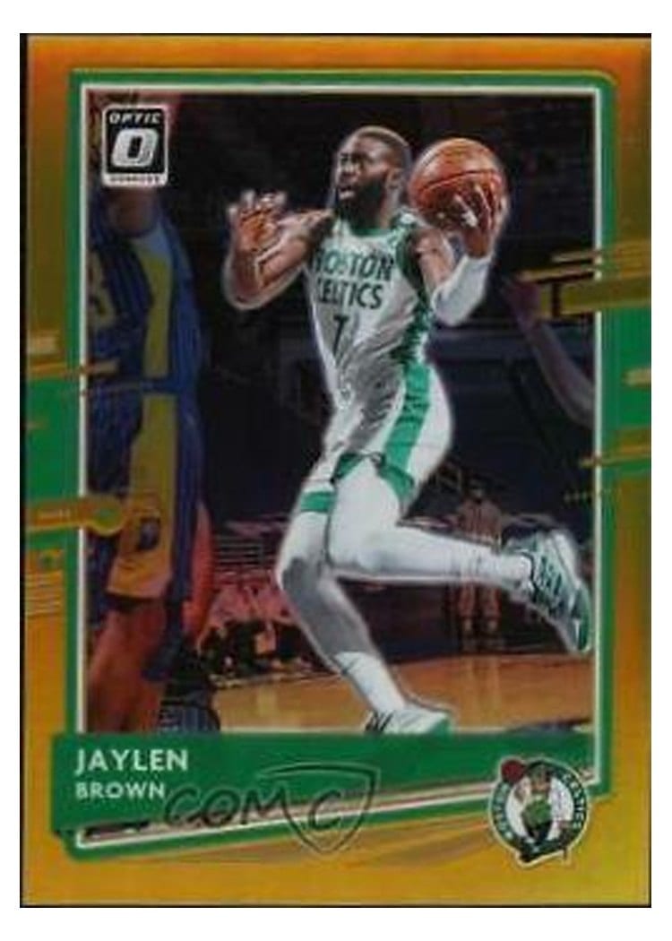 2020-21 Donruss Optic Base Set Jaylen Brown #127 card