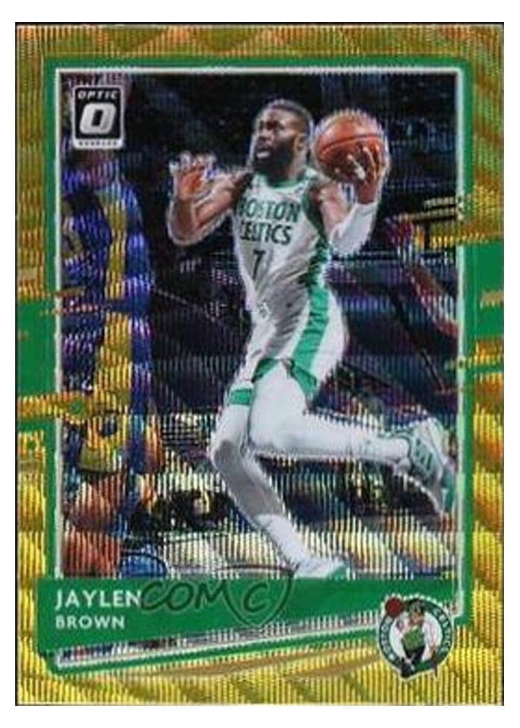 2020-21 Donruss Optic Base Set Jaylen Brown #127 card