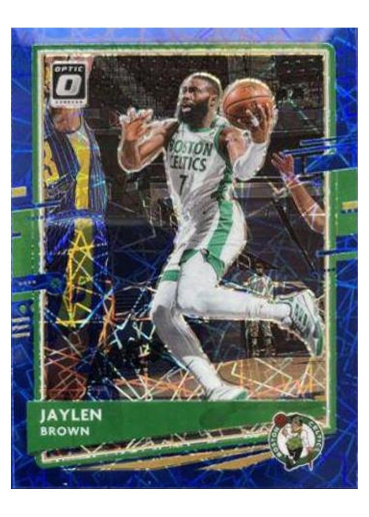 2020-21 Donruss Optic Base Set Jaylen Brown #127 card