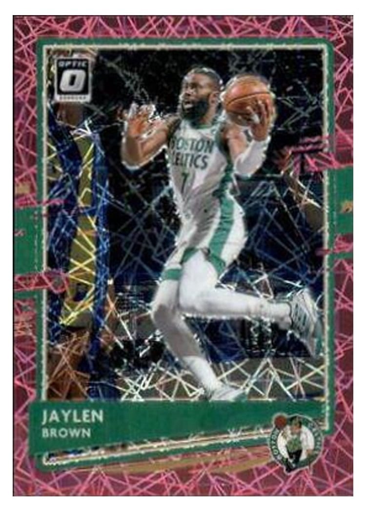 2020-21 Donruss Optic Base Set Jaylen Brown #127 card