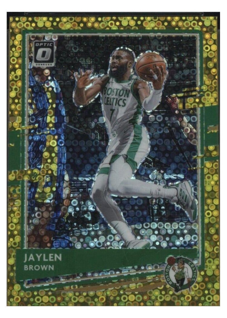 2020-21 Donruss Optic Base Set Jaylen Brown #127 card