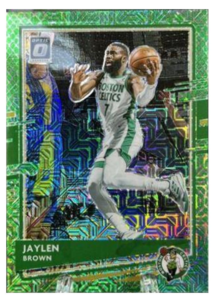 2020-21 Donruss Optic Base Set Jaylen Brown #127 card