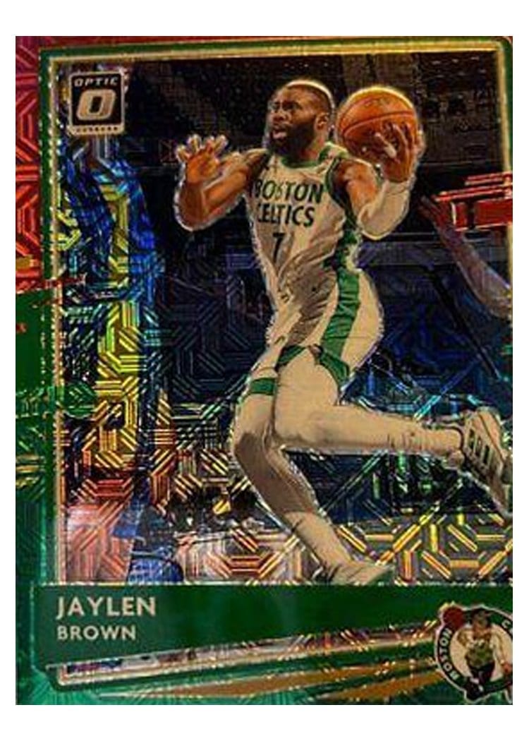 2020-21 Donruss Optic Base Set Jaylen Brown #127 card