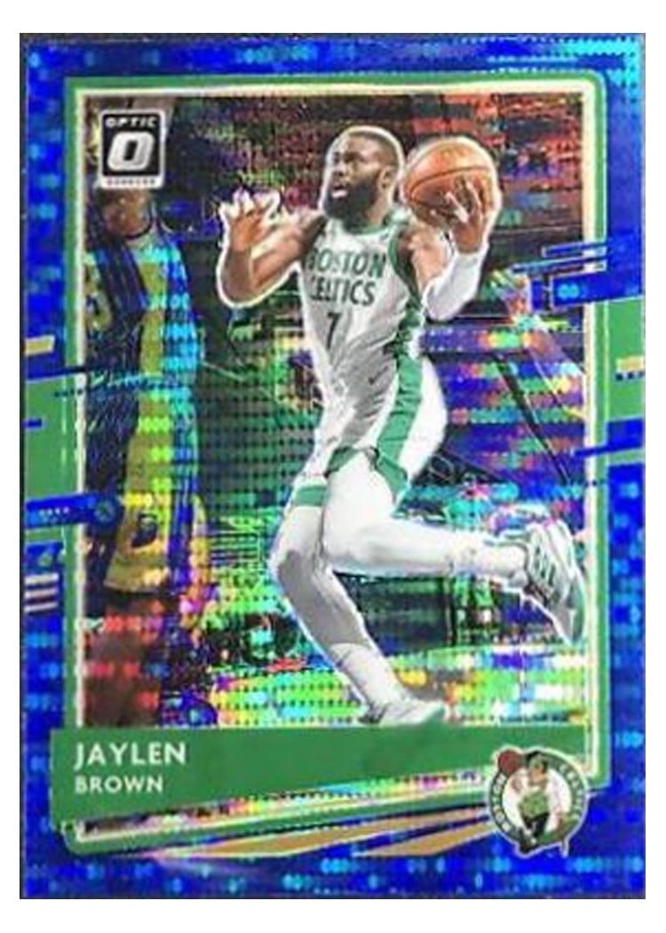 2020-21 Donruss Optic Base Set Jaylen Brown #127 card