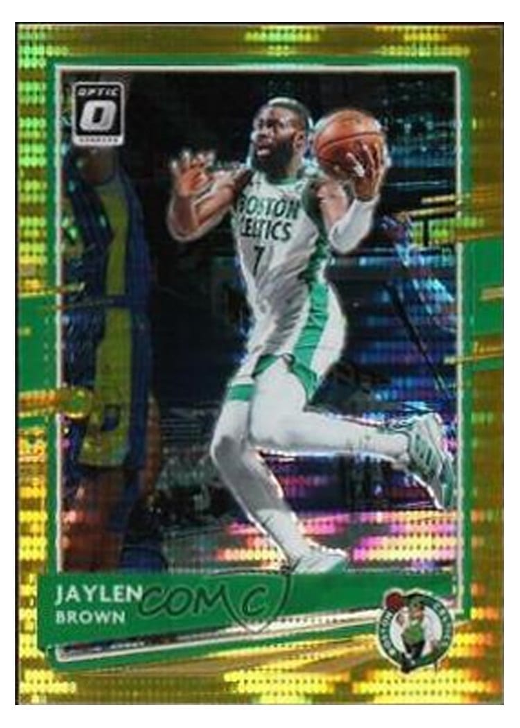 2020-21 Donruss Optic Base Set Jaylen Brown #127 card