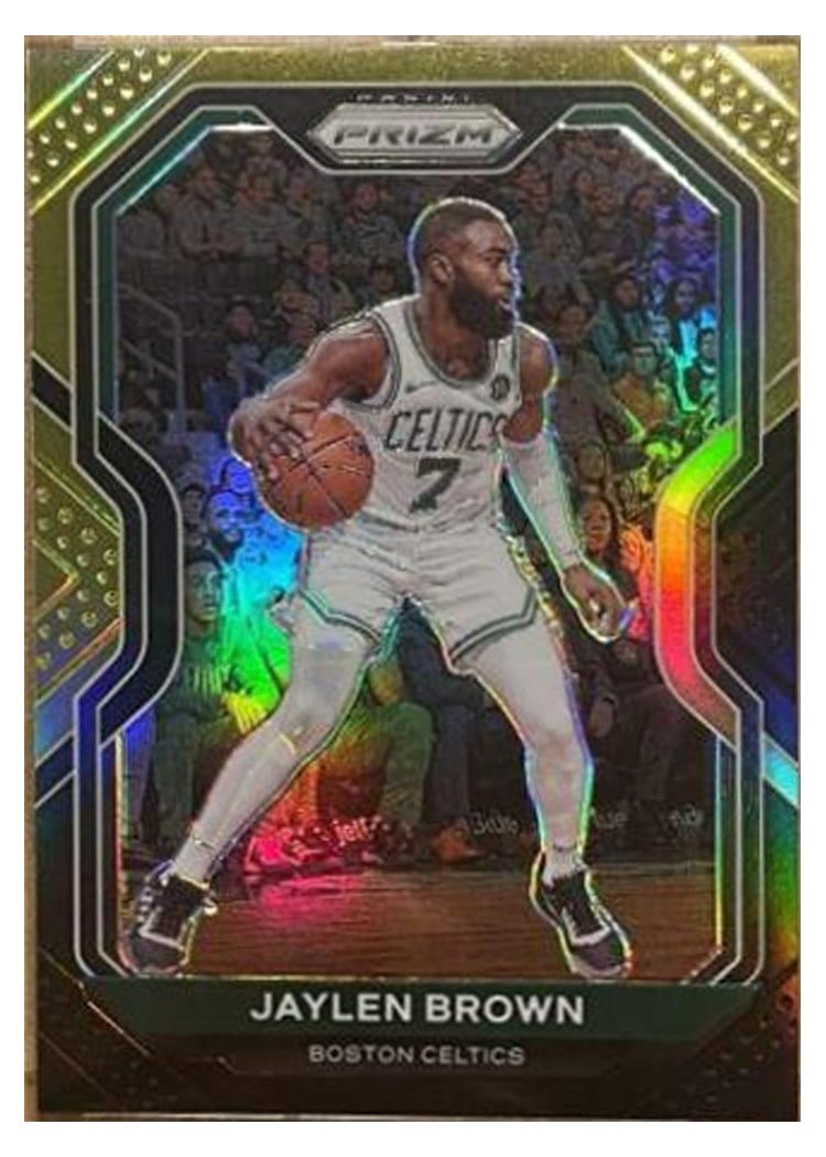 2020-21 Panini Prizm Base Set Jaylen Brown #189 card