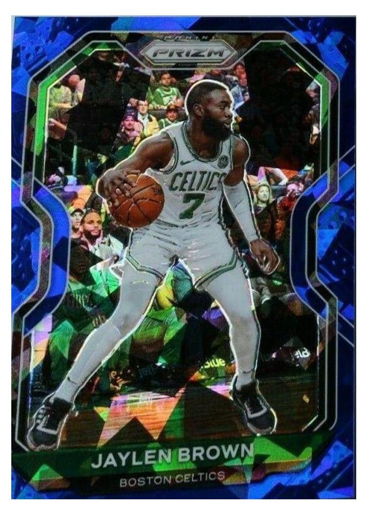 2020-21 Panini Prizm Base Set Jaylen Brown #189 card