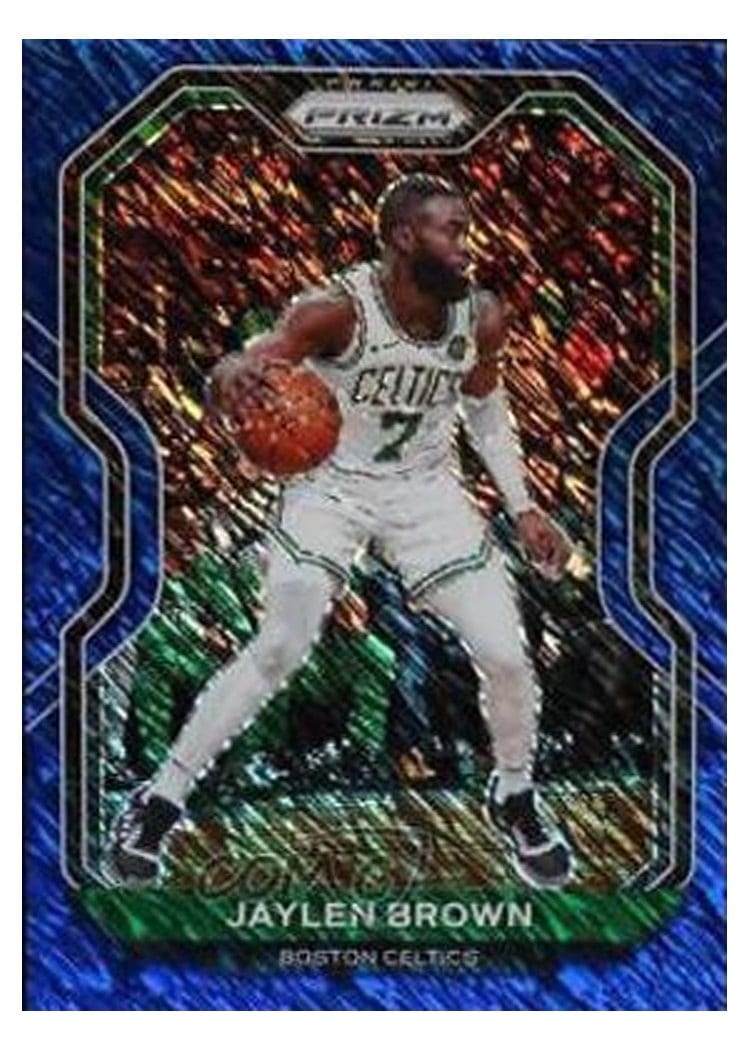 2020-21 Panini Prizm Base Set Jaylen Brown #189 card