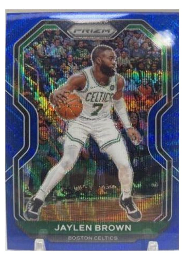2020-21 Panini Prizm Base Set Jaylen Brown #189 card