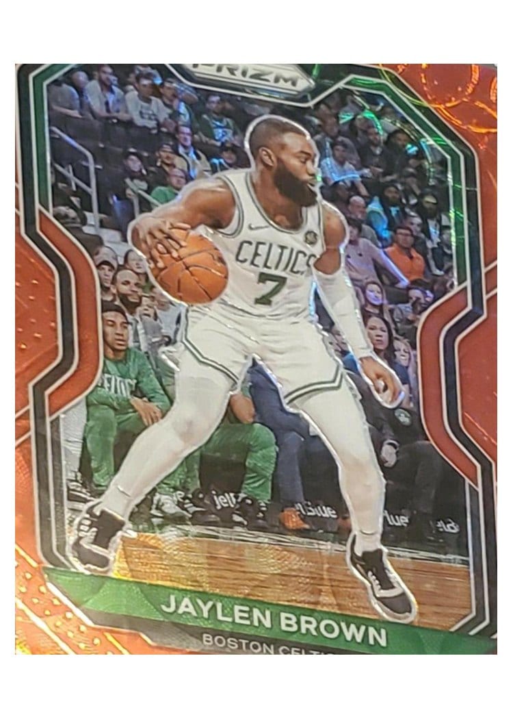 2020-21 Panini Prizm Base Set Jaylen Brown #189 card