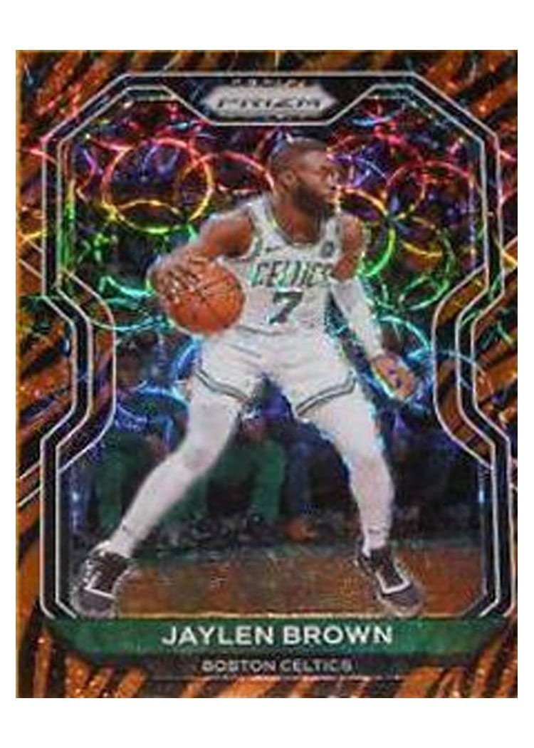 2020-21 Panini Prizm Base Set Jaylen Brown #189 card