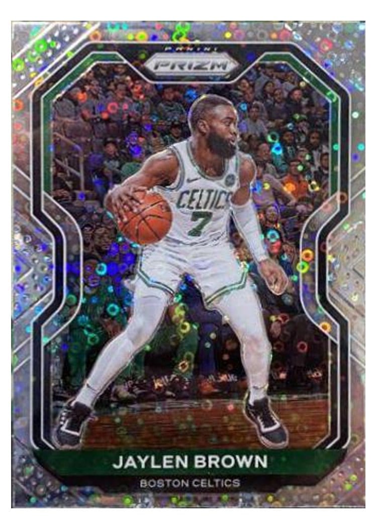2020-21 Panini Prizm Base Set Jaylen Brown #189 card