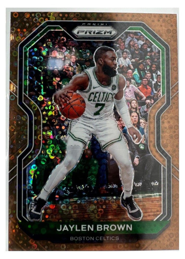 2020-21 Panini Prizm Base Set Jaylen Brown #189 card
