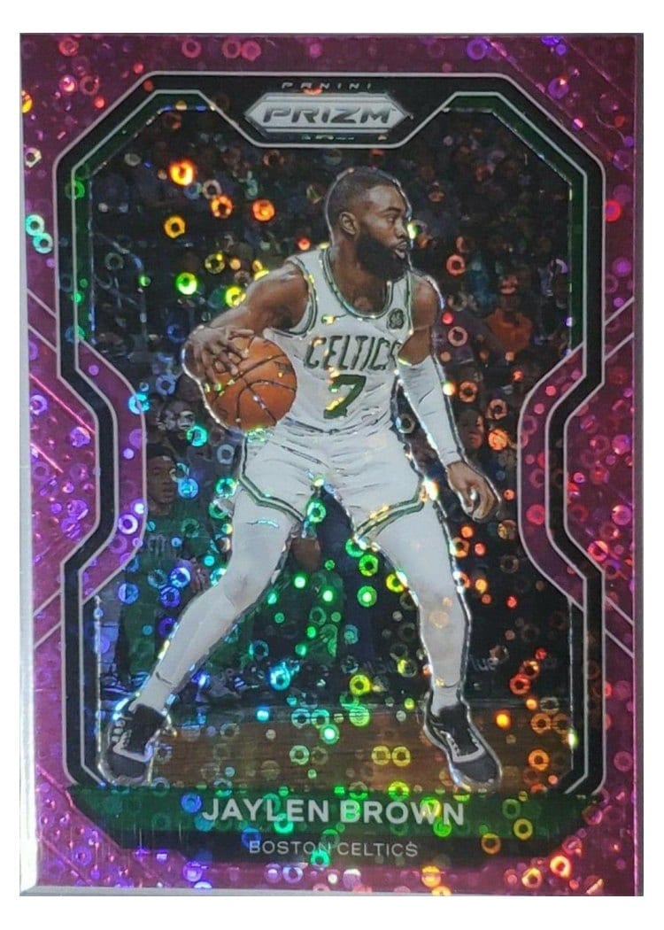 2020-21 Panini Prizm Base Set Jaylen Brown #189 card