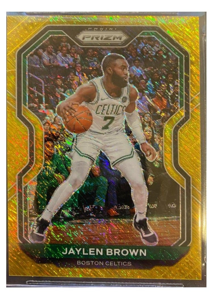 2020-21 Panini Prizm Base Set Jaylen Brown #189 card
