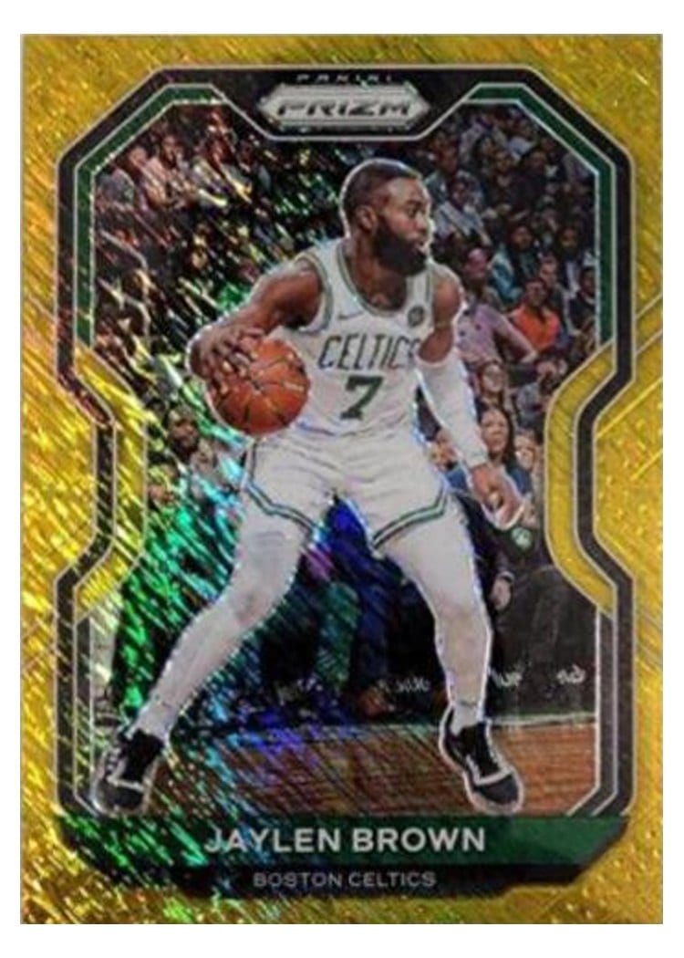 2020-21 Panini Prizm Base Set Jaylen Brown #189 card