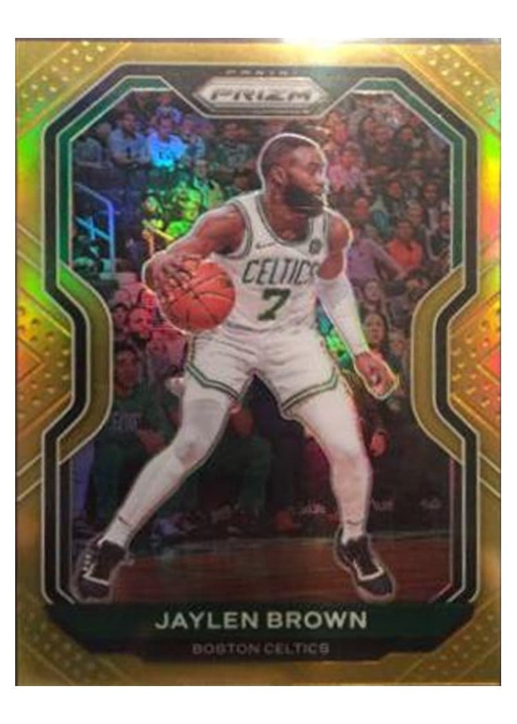 2020-21 Panini Prizm Base Set Jaylen Brown #189 card