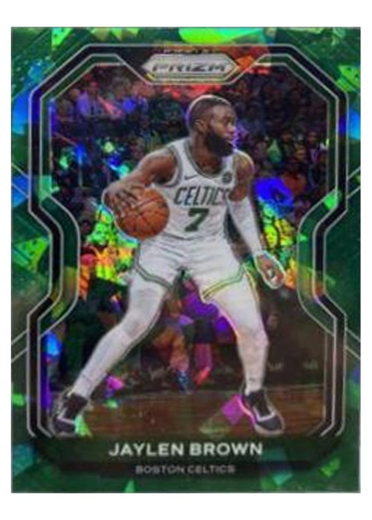 2020-21 Panini Prizm Base Set Jaylen Brown #189 card